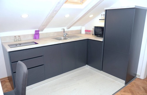 Kotor Old Town Apartment | ''Corner'' -Modern, cosy, attic apartment with square view in Kotor Old Town