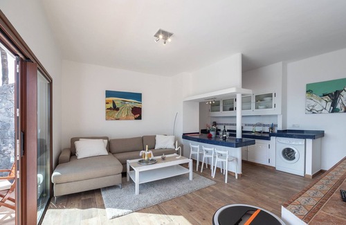 La Asomada Apartment | CORNER OF THE OCEAN. POOL-JACUZZI-CLIMATIZED SPA. SEA VIEWS-WIFI- SATELLITE TV