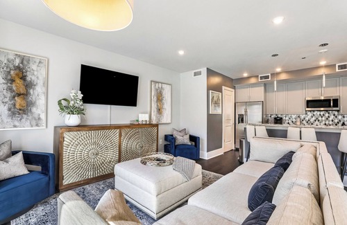 Arts/Warehouse District Condo | Corner Penthouse+Large Private Terrace+Sleeper Sofa