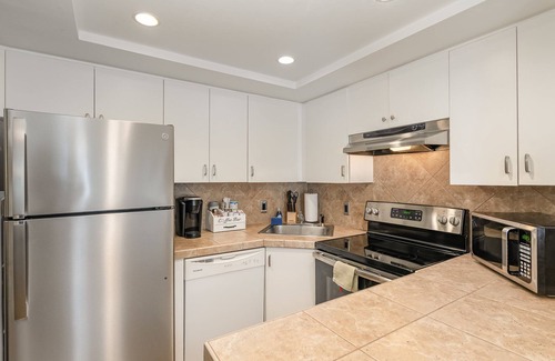 Port Canaveral Condo | Corner unit private balcony ocean view, pool & spa, beachfront access in Florida