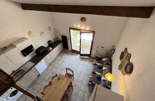 Portiragnes-Plage House | Corner villa located in a secured residence with pool, for 5 persons, at only 400m from the beach.