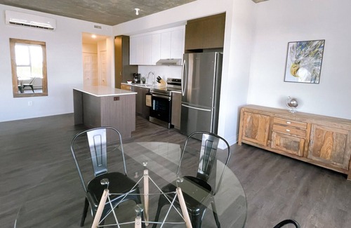 Saint-Laurent Apartment | Corporate Stays | Monarc | Polished & Cozy 2BR
