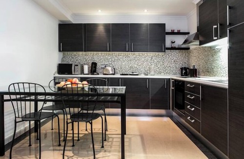 Gare Apartment | Cortina -B22 Two-Bedroom Apartment with Fireplace