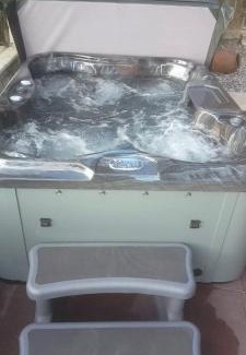 Stroumpi House | Cosmema House 1 Hot tub and swimming pool villa