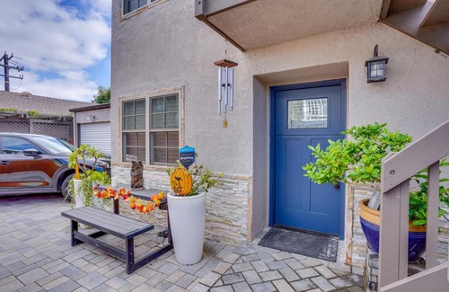 East Side Costa Mesa Apartment | Costa Mesa Rental with Private Hot Tub and Fire Pit!