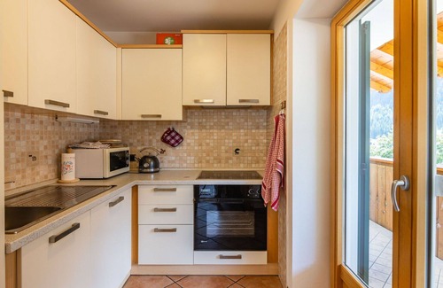 Campitello di Fassa Apartment | Cosy apartment for 9 guests with WIFI, TV and balcony