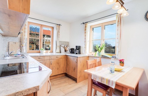 Bad Heilbrunn Apartment | Cosy Apartment "Bergblick" with Garden, Terrace & Wi-Fi; Parking Available