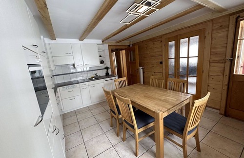 Saas Almagell Apartment | Cosy apartment for 6 guests with WIFI, TV and balcony