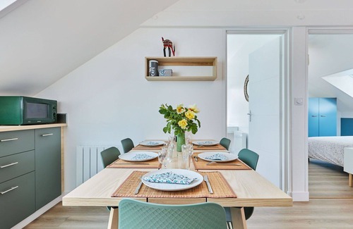 Croissanville Apartment | Cosy apartment for 5 guests with WIFI and parking