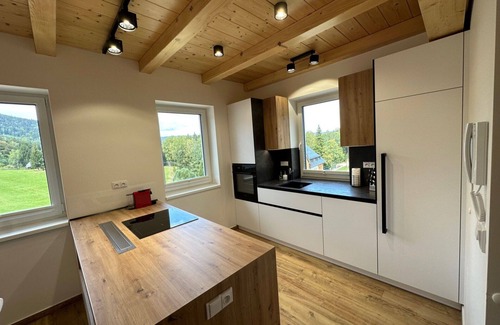Smrzovka Apartment | Cosy apartment for 8 guests with WIFI, TV, terrace and parking