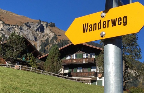 Lenk Apartment | Cosy apartment for 6 people with TV, balcony and pets allowed