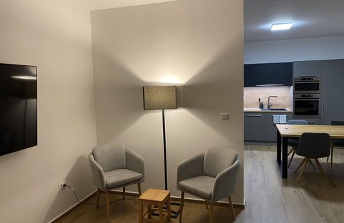 Velke Losiny Villa | Cosy apartment in villa for 6 guests with WIFI, TV, terrace and parking
