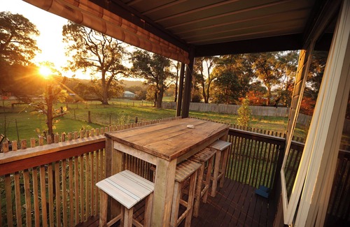 Forrest House | cosy, fireplace, outdoor bath