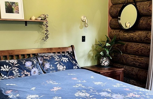 Hikuai Cabin | Cosy Log Cabin! Perfect for all those wanting to relax, destress and reconnect.