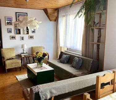 Velka Lomnica Apartment | Cosy mountain home by the pond