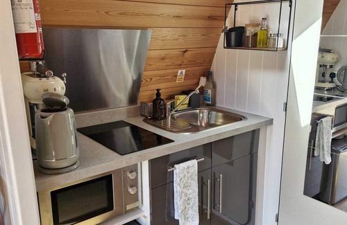 Cheriton Bishop Cabin | Cosy Pod by The Moor With Fishing