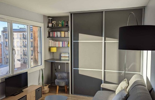 Epinettes Apartment | Cosy studio just a stone's throw from Paris