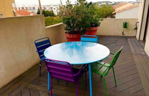Martigues Apartment | Coté Notre Dame des Marins Appartement T3 (80 m2) avec Grande Terrasse
