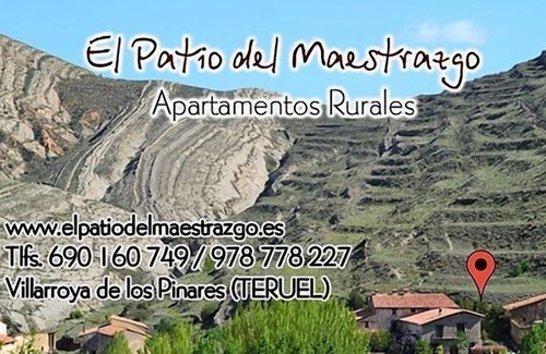 Villarroya de los Pinares Ski Chalet | Cottage (full rental) El Patio del Maestrazgo for 5 people