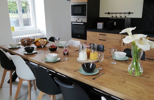 Formigny House | Cottage 4-12 people with Spa 10 minutes from Omaha Beach