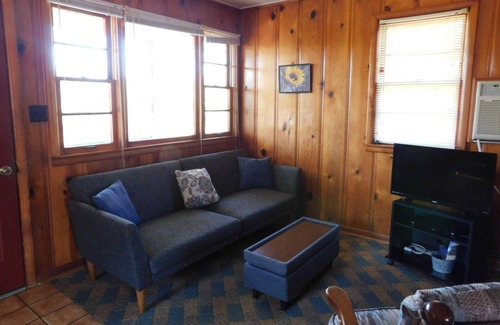 Mountain Home Cottage | Cottage #5 our old time pine cottage free slip in our 6 stall boat dock