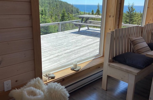 Holland Harbour House | Cottage at the Atlantic - Large deck and panoramic ocean views