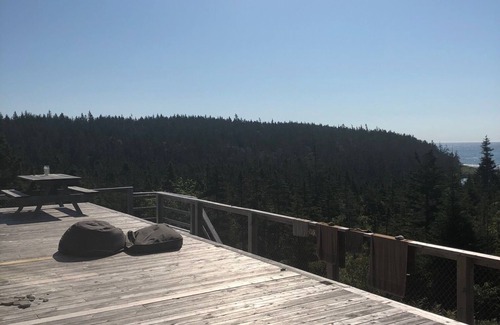 Holland Harbour House | Cottage at the Atlantic - Large deck and panoramic ocean views