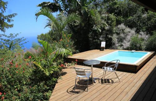 Saint-Leu House | Cottage chaleureux avec vue mer et piscine
