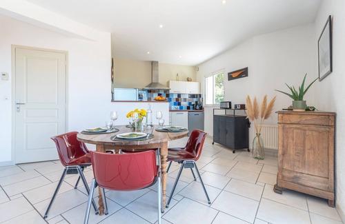 Erdeven House | Cottage Chaleureux Tout Confort 3 Belles Vues mer Proche Plage