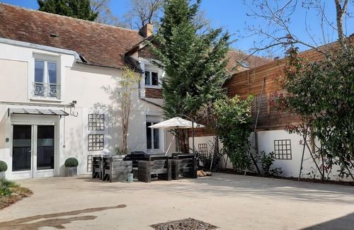 La Chapelle-Rablais House | Cottage for 10 p max/Private swimming pool/Pond/Ideal location/Paris less 1 hour