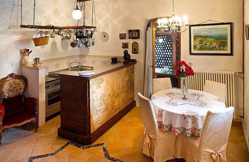 Ponte nelle Alpi Cottage | Cottage in Italy with Alpine Fireplace