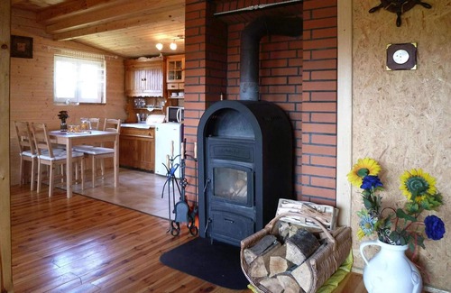 Grabowo Koscierskie House | Cottage in Koscierzyna with Lake Nearby