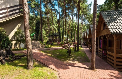 Łazy House | Cottage in Łazy near Beach and Lake Jamno