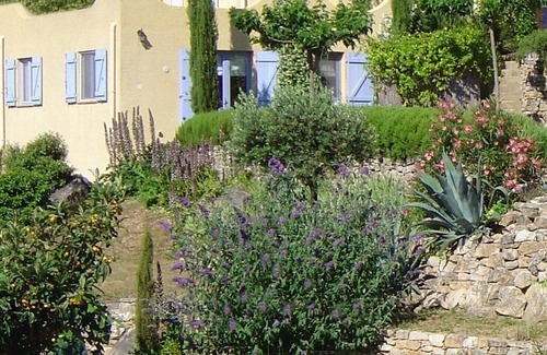 Lodeve House | Cottage in Mediterranean park, superb view over the valley, near Lac du Salagou