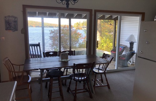 Harrisville Cottage | Cottage on the lake-you can't get any closer!