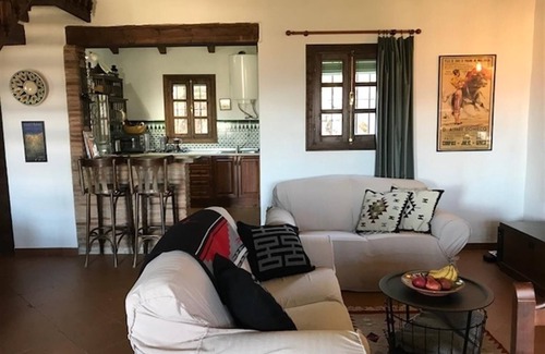 Guaro Cottage | Cottage "Sunny hillside casita in Guaro" with Mountain View, Pool, Terrace, A/C & Wi-Fi
