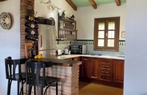 Guaro Cottage | Cottage "Sunny hillside casita in Guaro" with Mountain View, Pool, Terrace, A/C & Wi-Fi