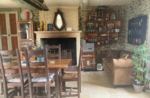 Les Moutiers-en-Cinglais Villa | Cottage with Hot Tube & private Sauna with panoramic view