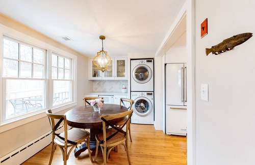 Vineyard Haven House | Cottage w/water views from front yard, central ac & fireplace