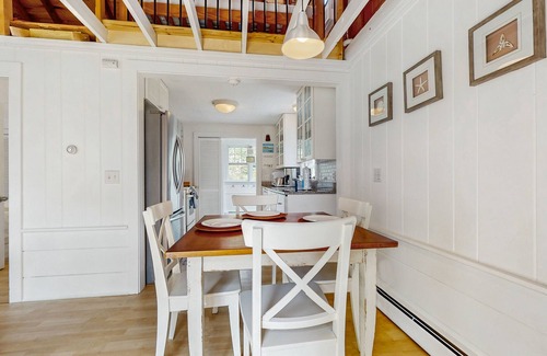 Cataumet House | Cottage with beautiful backyard & deck, walk to Hen's Cove Beach