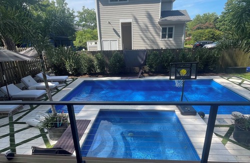 Dodds Addition Cottage | cottage with pool and hot tub in Dewey-inquire about long-term off-season rental