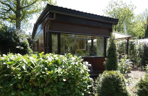 Marum Ski Chalet | Cottage with veranda for rent against forest edge, ideal for peace seekers