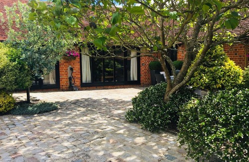 Henley House | Country Barn Studio in pretty setting.