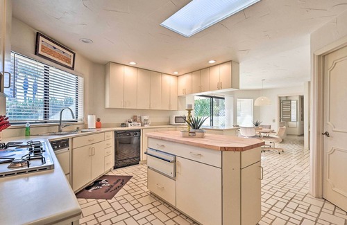 Borrego Springs House | Country Club Home: Mtn Views, Pool, Fire Pit!
