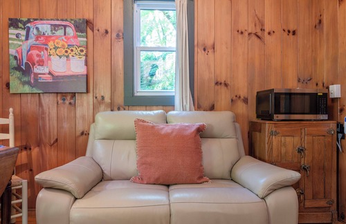Skyland Cottage | Country Cottage Getaway | Private, Pet Friendly & 15 min. to Downtown AVL!