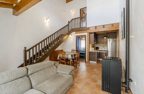 Espeja de San Marcelino House | Country House 'Rural Iglesia 2' with Shared Terrace, Private Garden and Balcony