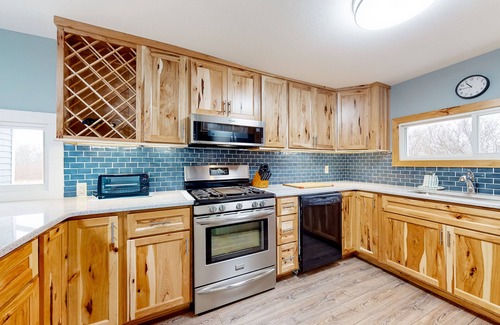 Himrod House | Country escape on 43 acres with boat launch access, a firepit, grill, & W/D