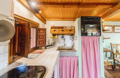 Castrejon de la Pena House | Country House 'El Gallinero' with Mountain View and Private Garden