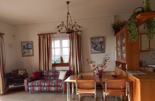 Lepreo Villa | Country House 'Family Villa Dora' with Sea View, Wi-Fi and Air Conditioning