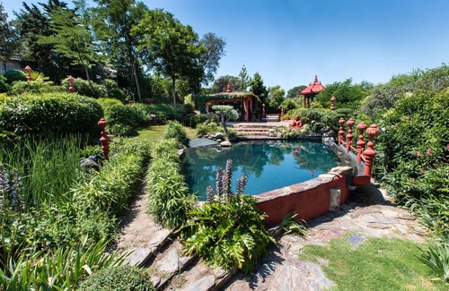 Santa Cruz del Retamar House | Country House 'Maravilloso Jardin Oriental' with Mountain View, Wi-Fi and Air Conditioning